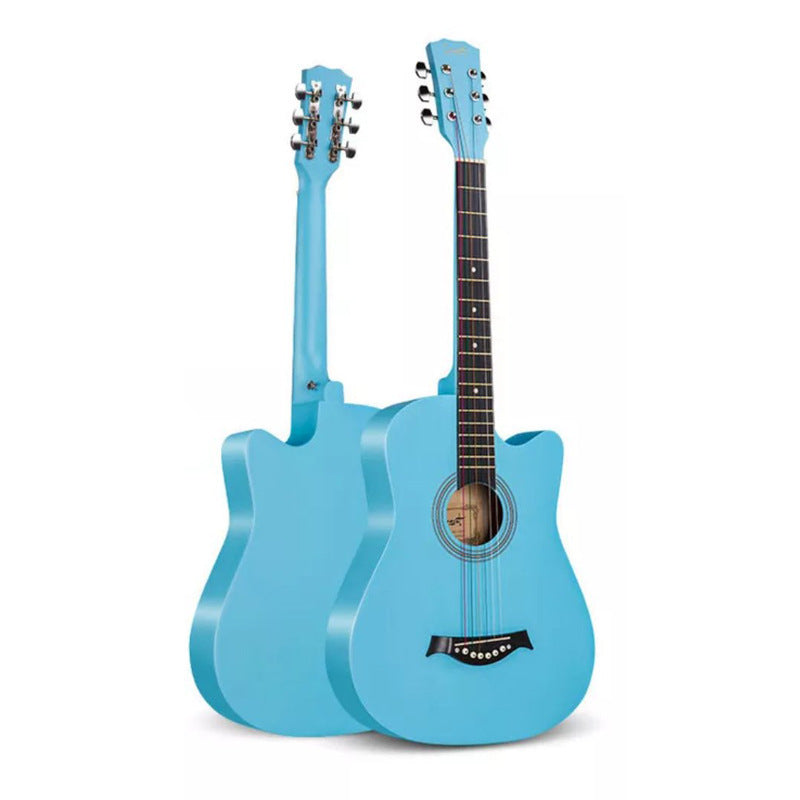 Acoustic Guitar Folk Instrument - 38 inch or 41 inch