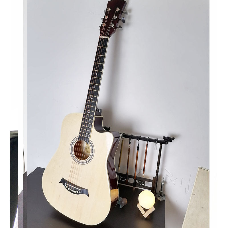 Acoustic Guitar Folk Instrument - 38 inch or 41 inch
