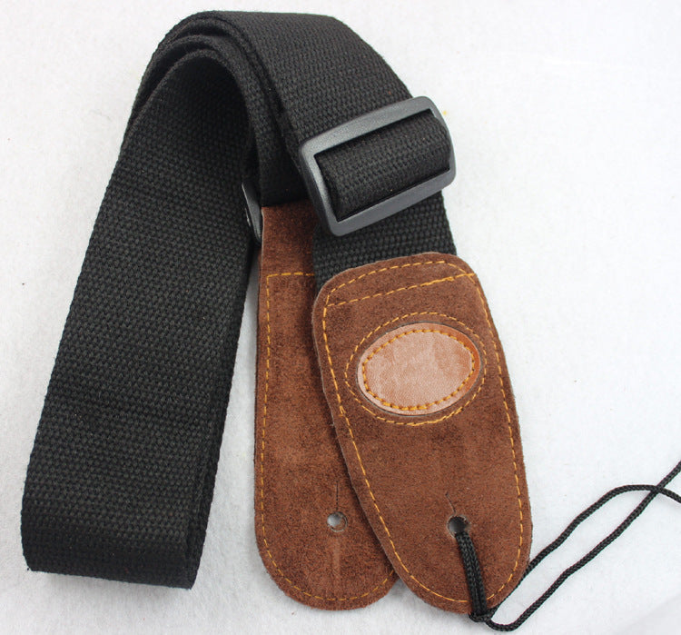Cotton Guitar Universal Strap Cowhide Head