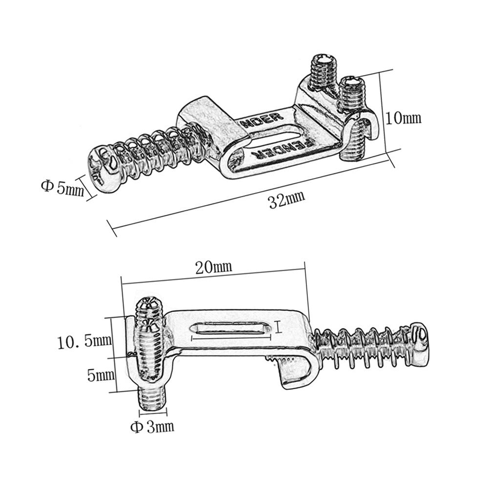 Vibrato Bridge String Code Electric Guitar