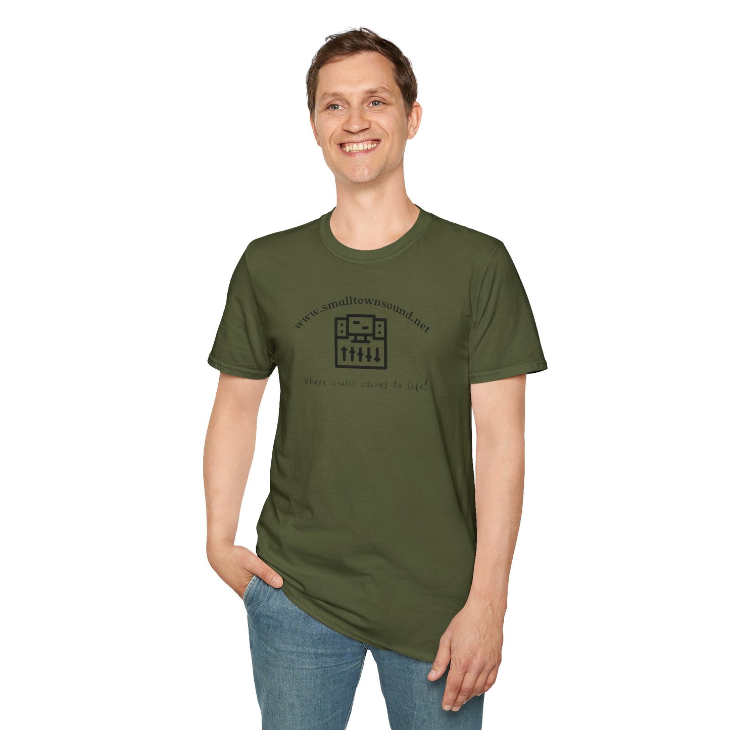 Studio T-Shirt, Small Town Sound -Unisex Soft style
