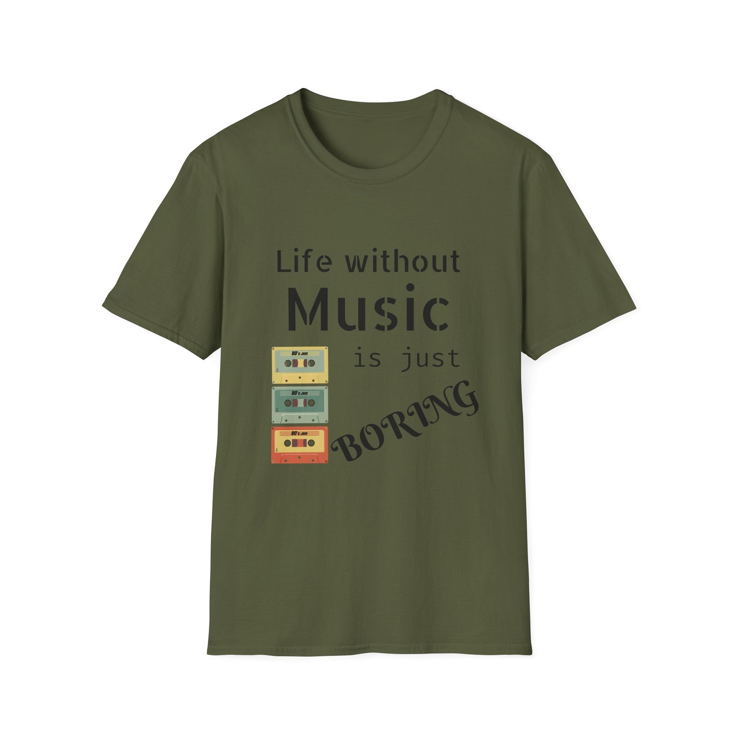 Life Without Music is Boring, T-Shirt
