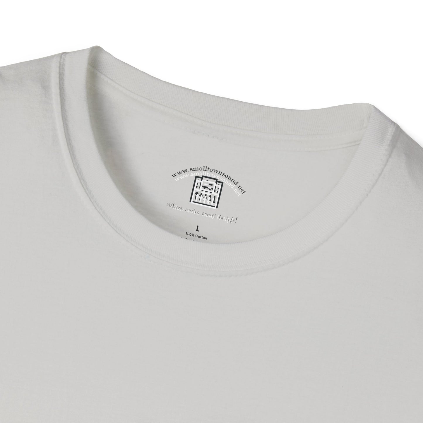 The Old Hippy, T-Shirt Small Town Sound with *BC* on the T,- Tee Shirt