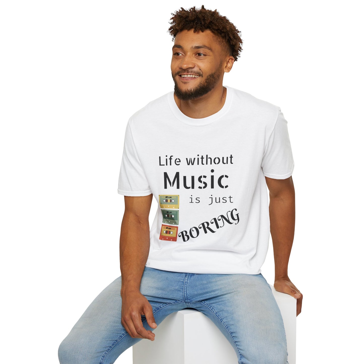 Life Without Music is Boring, T-Shirt
