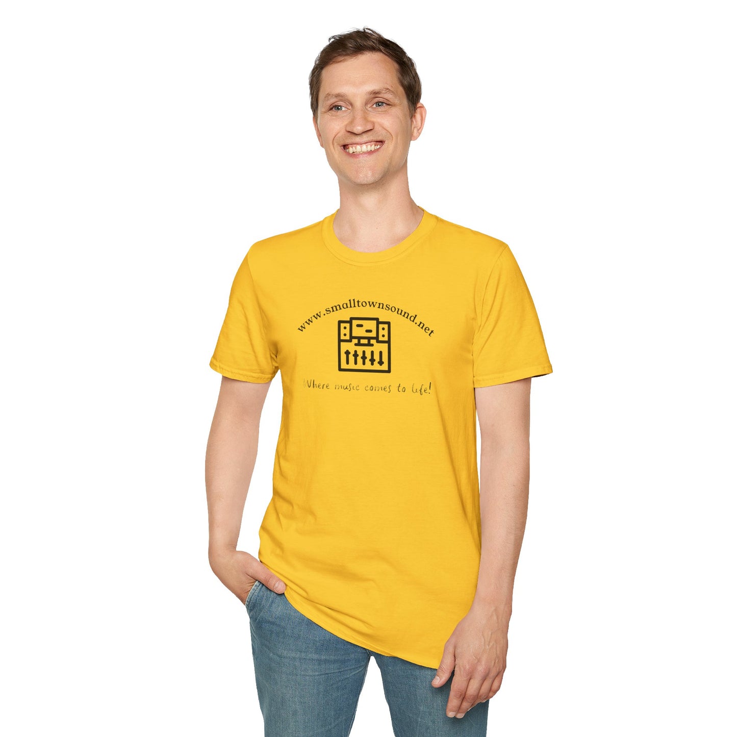 Studio T-Shirt, Small Town Sound -Unisex Soft style