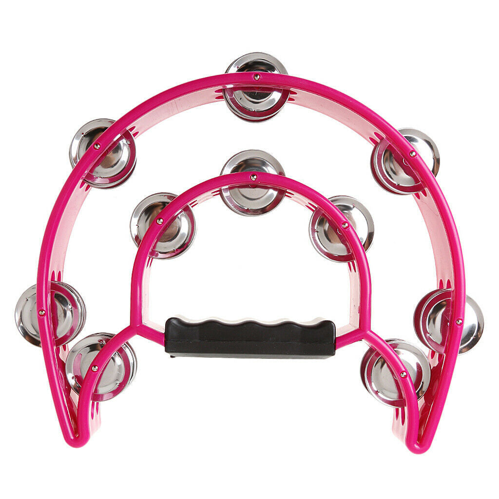 Percussion Instrument Pink Tambourine