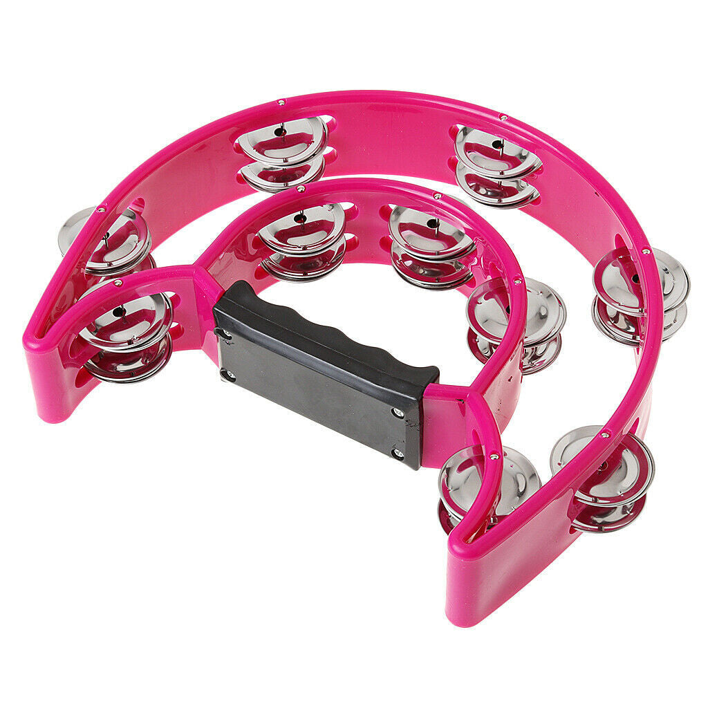 Percussion Instrument Pink Tambourine