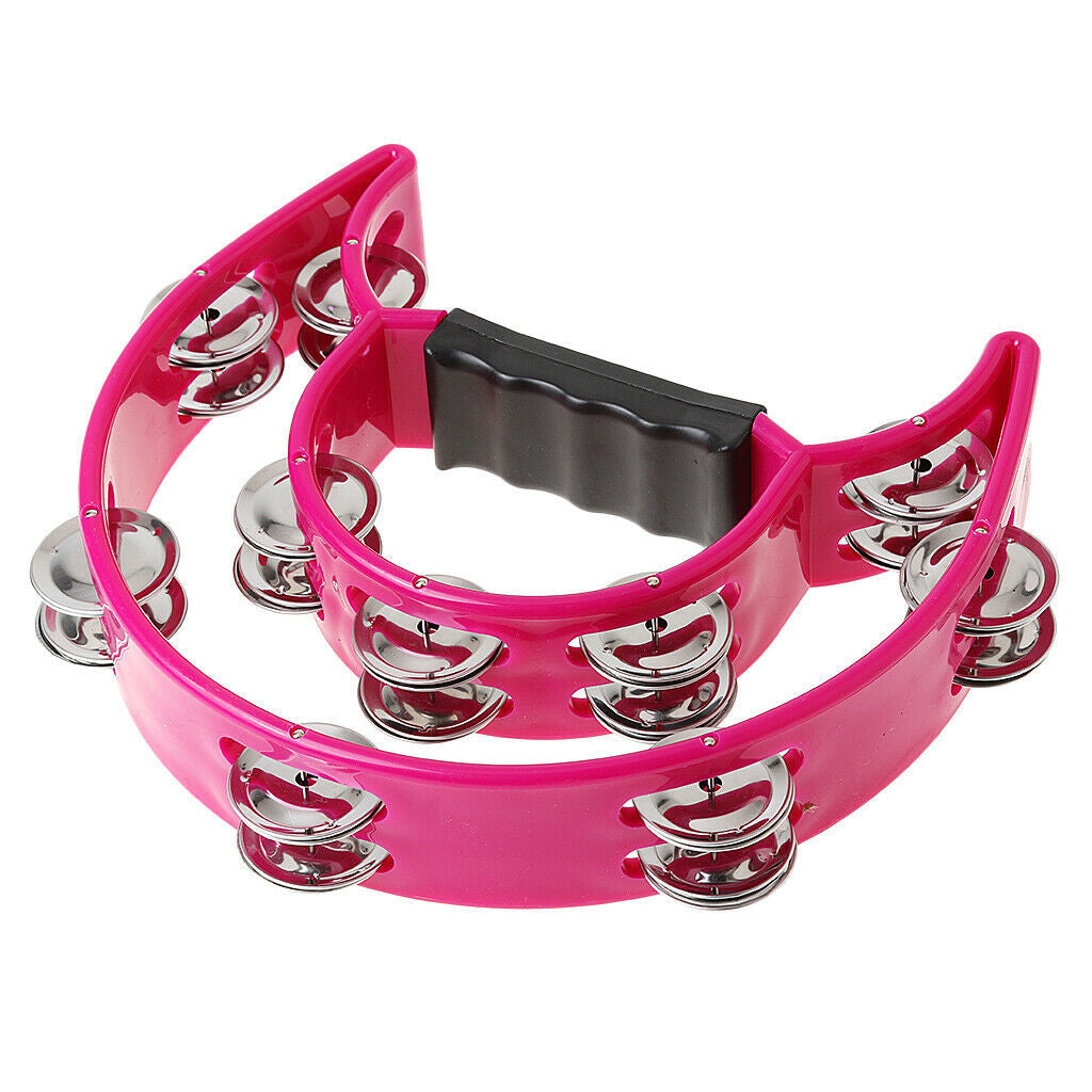 Percussion Instrument Pink Tambourine