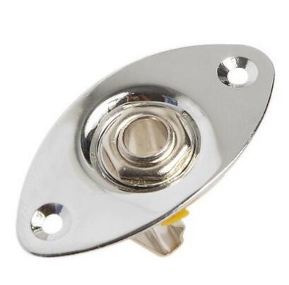 Universal Electric Guitar Cat's Eye Socket, Bass And Bass Oval Jack, Input And Output Socket, Interface Connection Hole