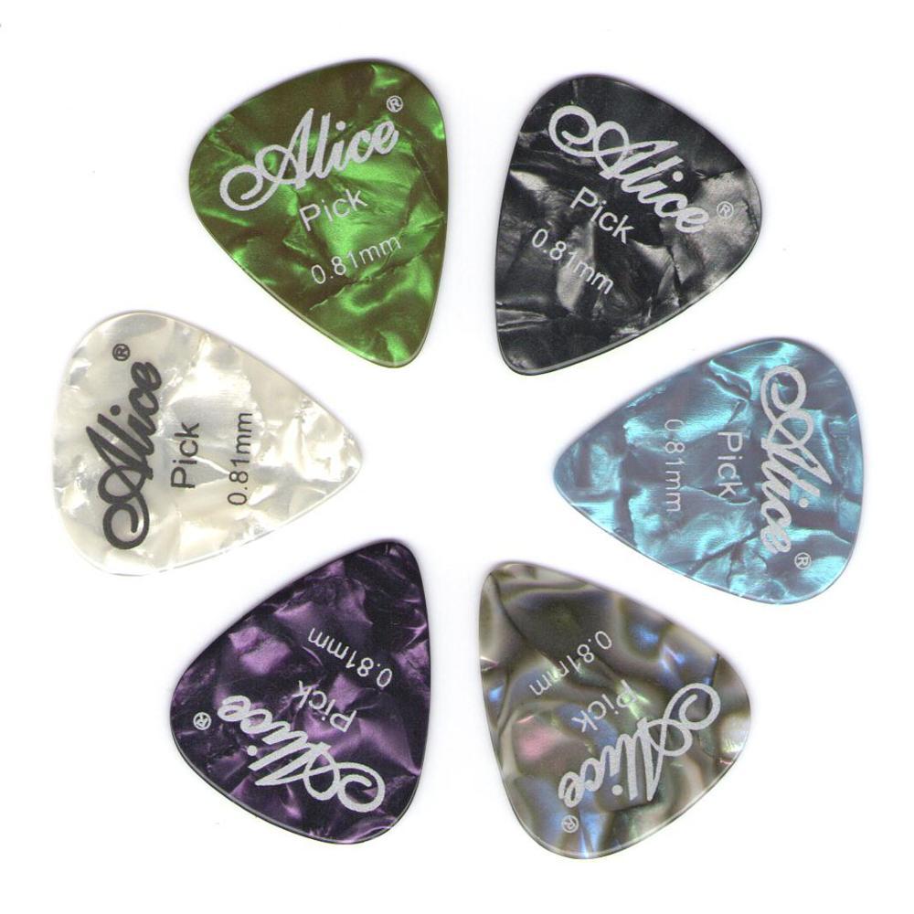 Alice - Guitar Celluloid Plectrum
