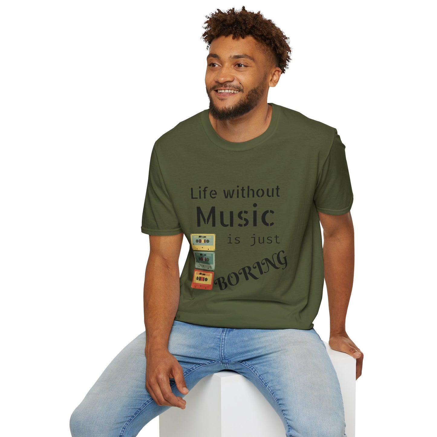 Life Without Music is Boring, T-Shirt