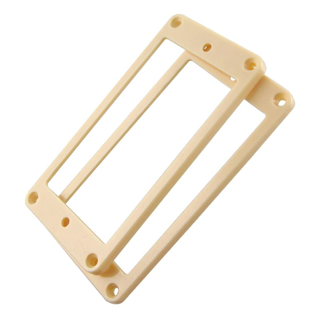 Les Paul Style Plastic Flat Bottom Electric Guitar Pickup Frame