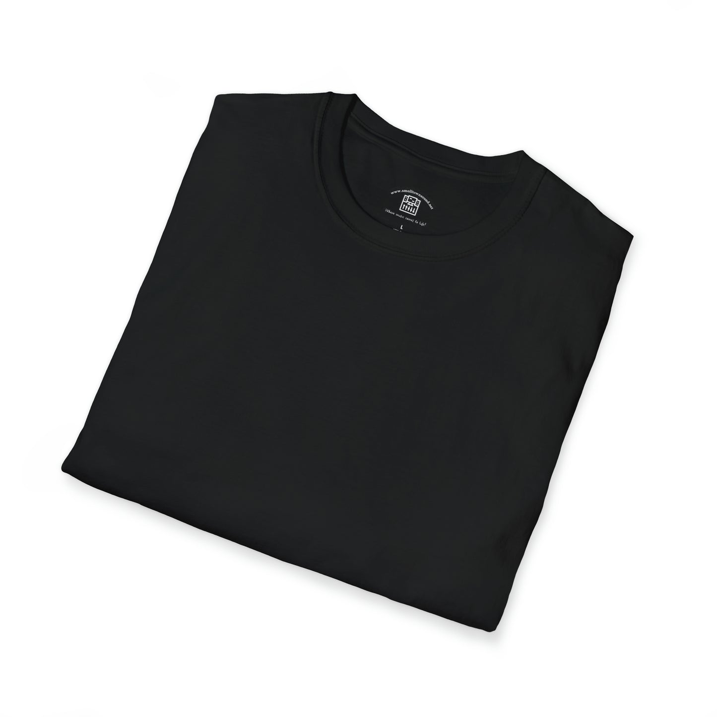 The Old Hippy, T-Shirt Small Town Sound with *BC* on the T,- Tee Shirt