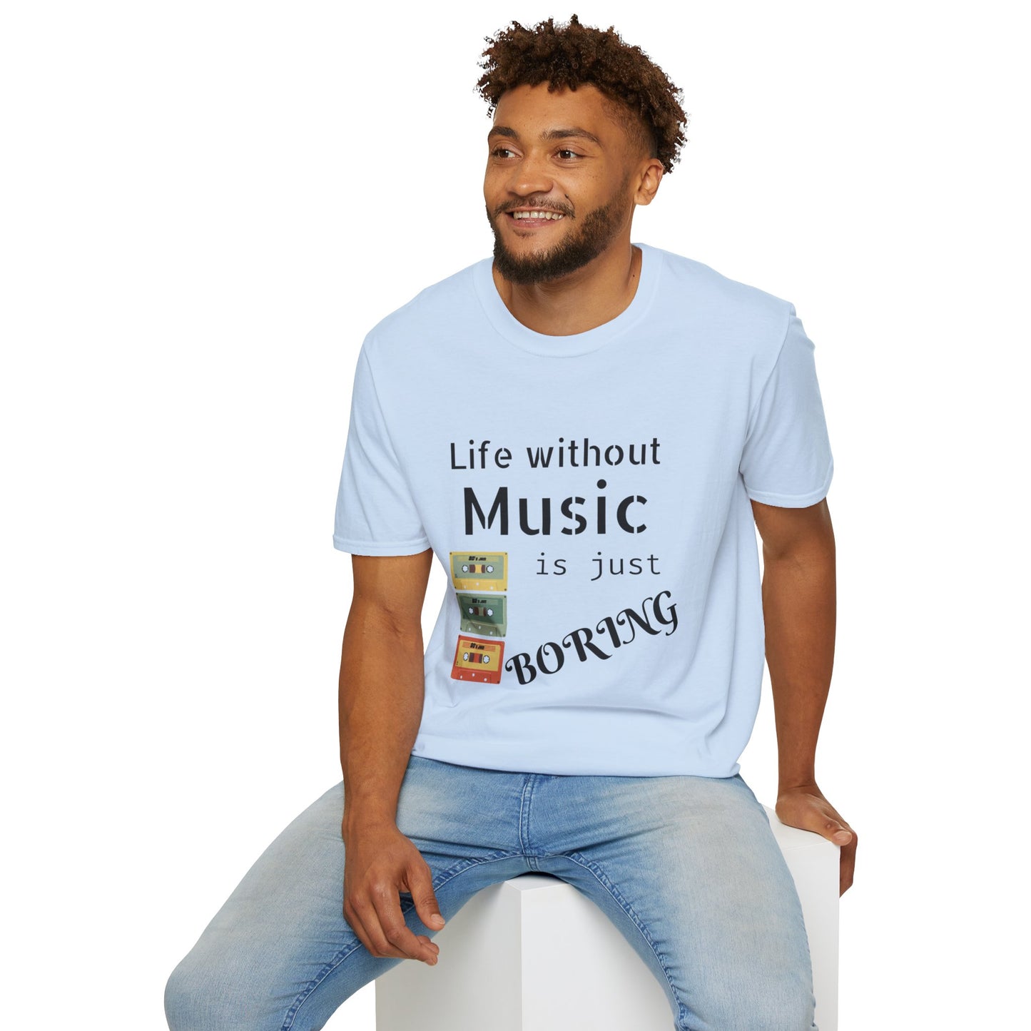 Life Without Music is Boring, T-Shirt