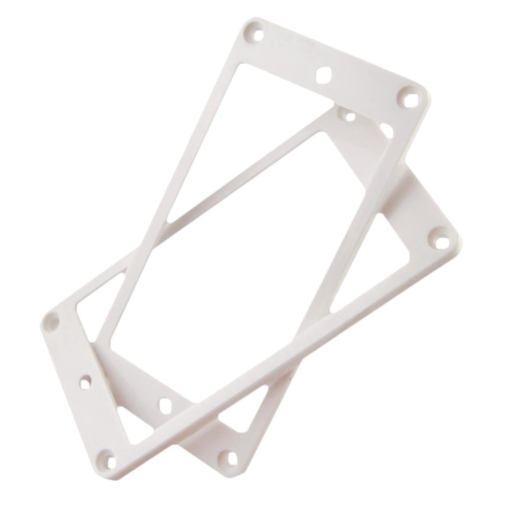 Les Paul Style Plastic Flat Bottom Electric Guitar Pickup Frame