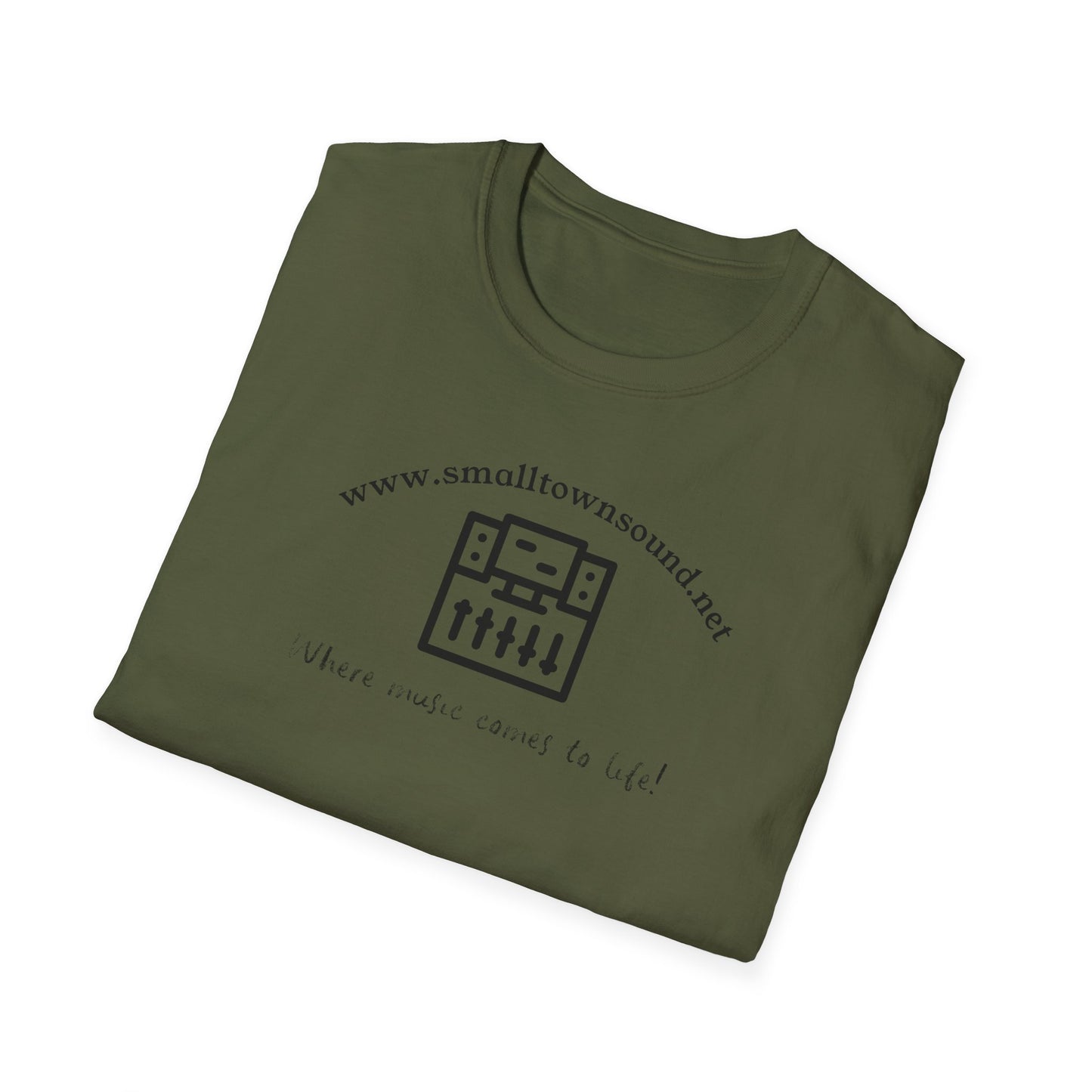 Studio T-Shirt, Small Town Sound -Unisex Soft style