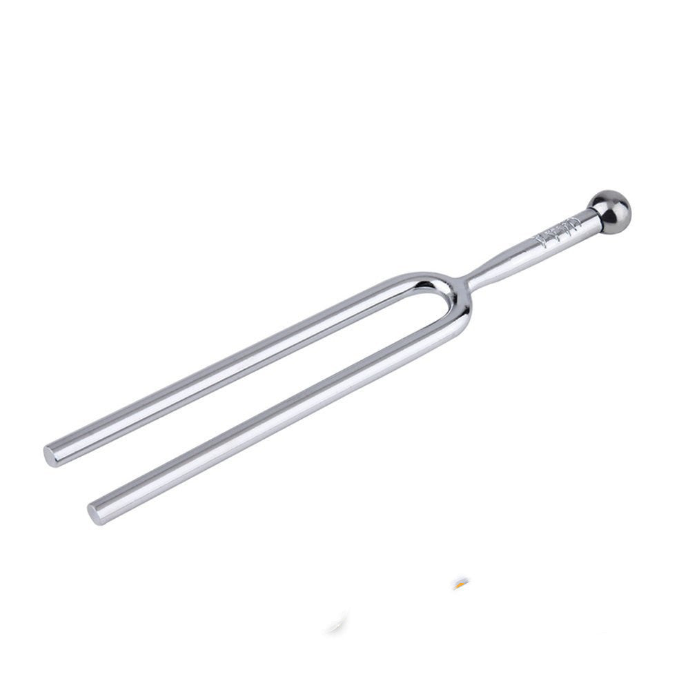 Round Tuning Fork A440HZ Standard A Tone Violin Tuning Fork Erhu String Musical Instrument Teaching 440 Ear Cleaning Tuning Fork