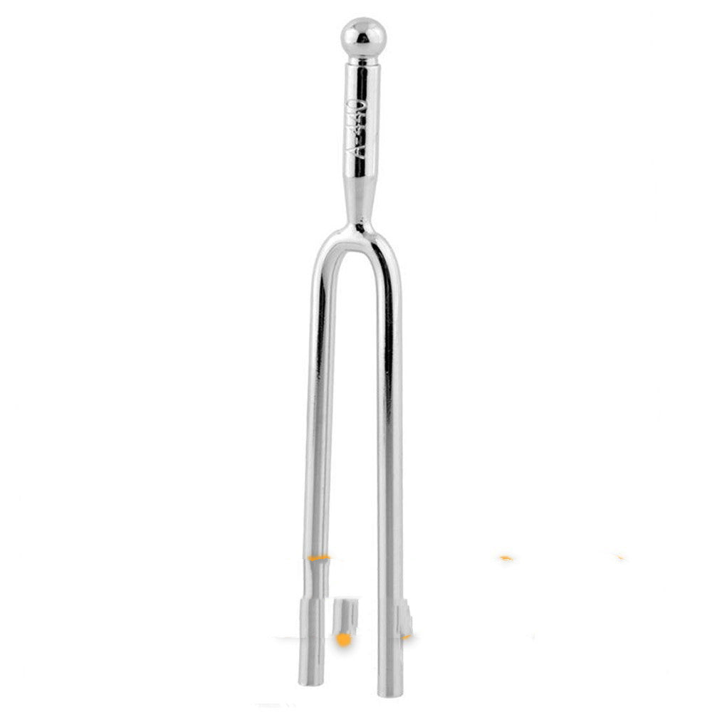 Round Tuning Fork A440HZ Standard A Tone Violin Tuning Fork Erhu String Musical Instrument Teaching 440 Ear Cleaning Tuning Fork