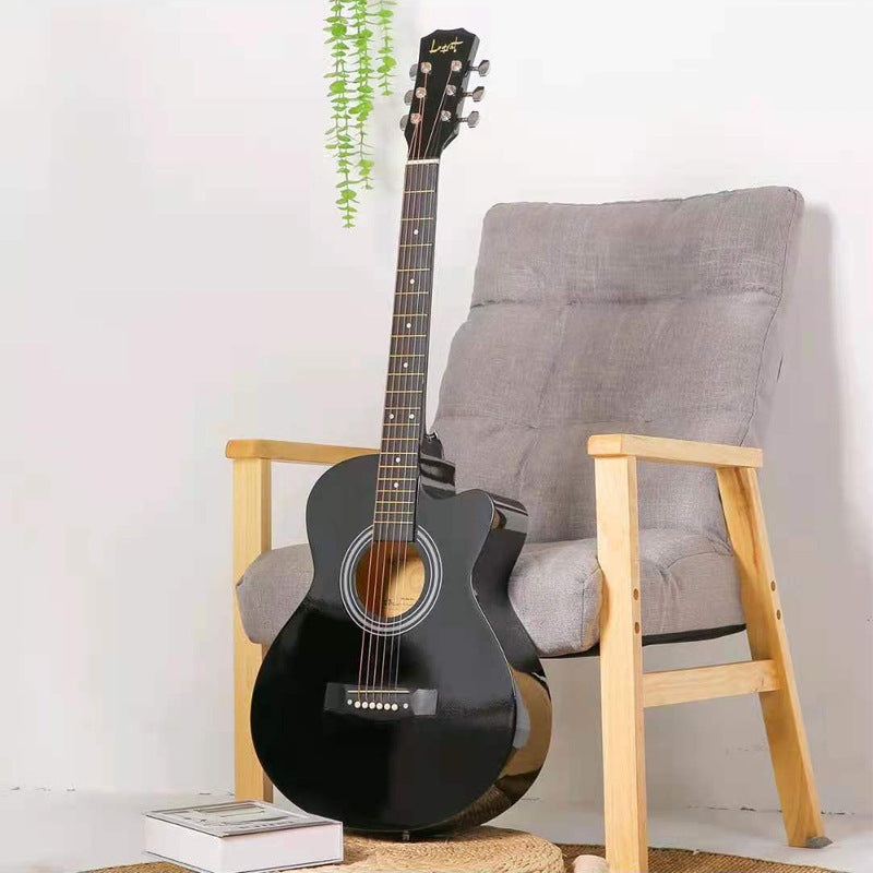 Acoustic Guitar Folk Instrument - 38 inch or 41 inch