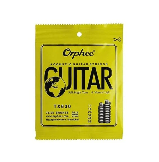 Orphee Bronze Phosphorus Folk Acoustic Guitar Strings 10 Pack Box