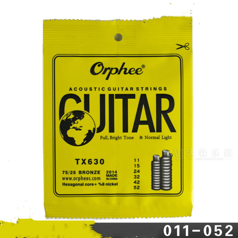 Orphee Bronze Phosphorus Folk Acoustic Guitar Strings 10 Pack Box
