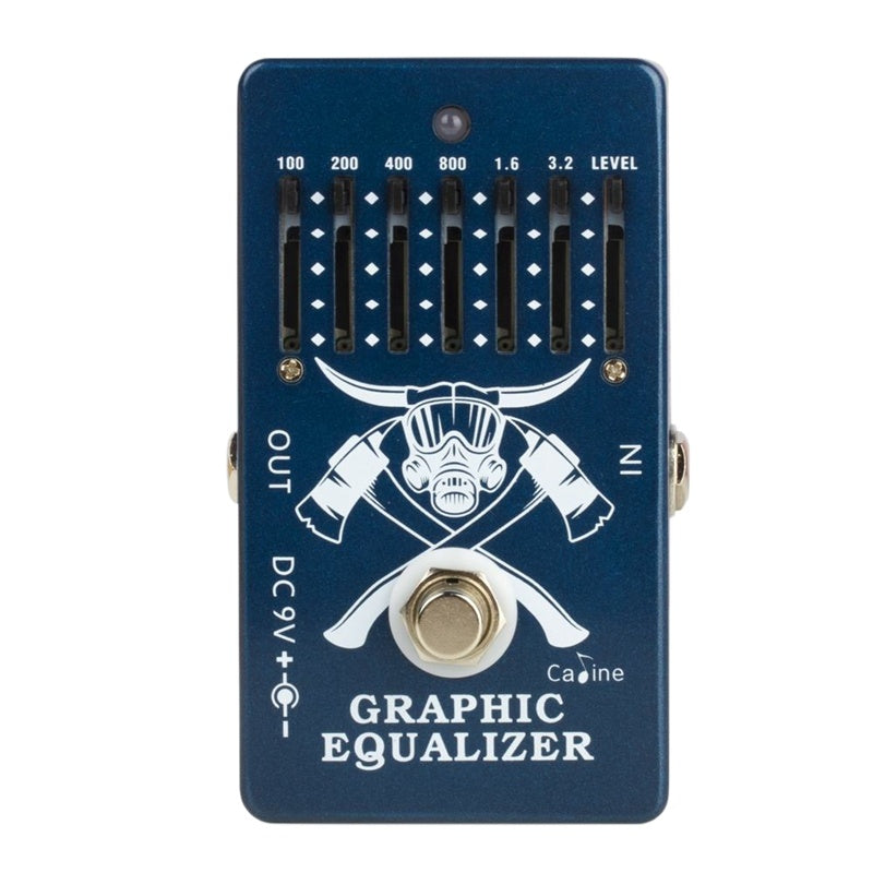 Caline CP-71 6-Band EQ Guitar Pedal - 9V, True Bypass