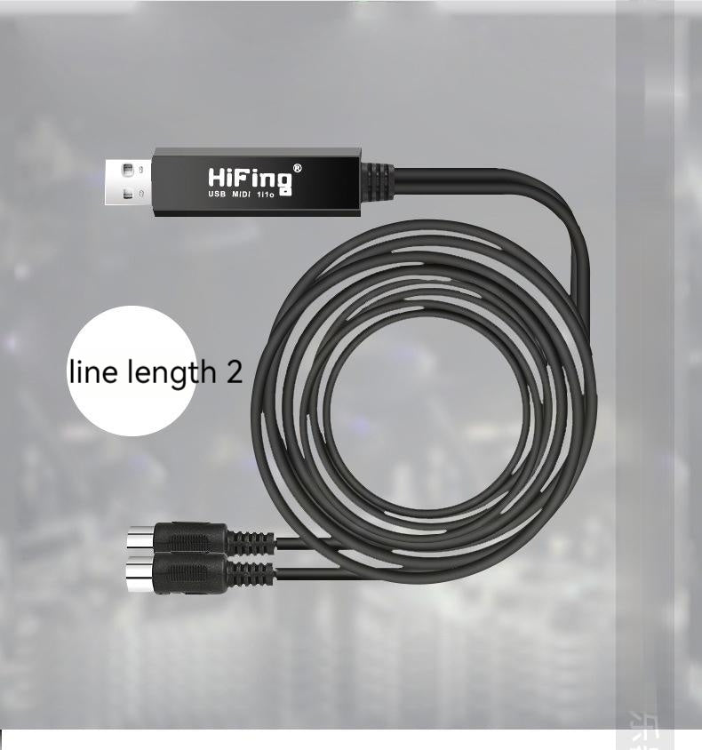 Electronic Keyboard USB Conversion Cable