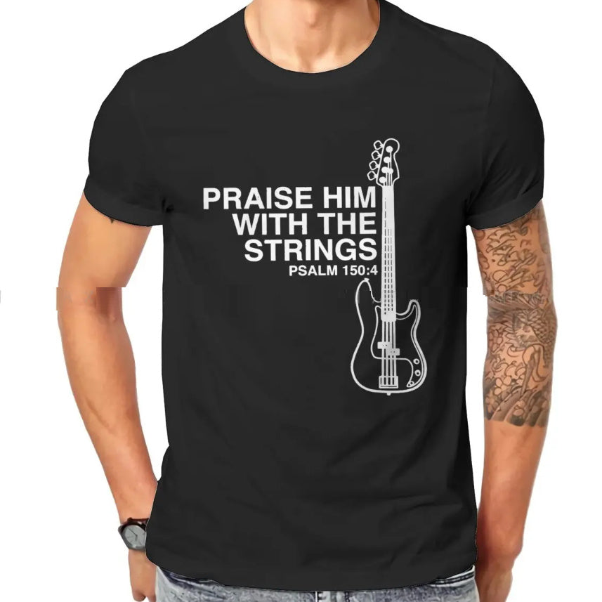 Guitar Rock Clothing Style T-shirt