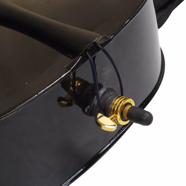 Basswood Cello, Black - The Wednesday Adams Package -