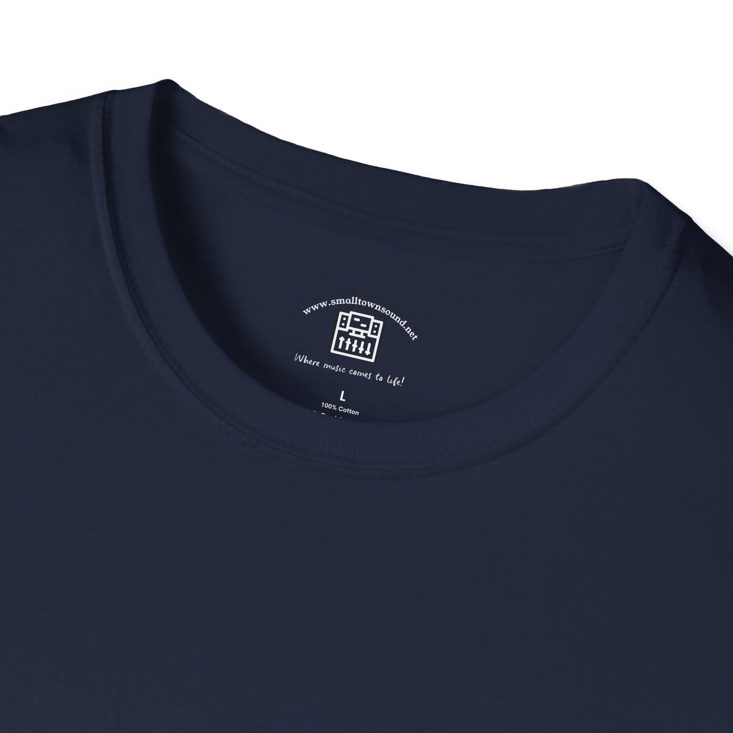 The Old Hippy, T-Shirt Small Town Sound with *BC* on the T,- Tee Shirt