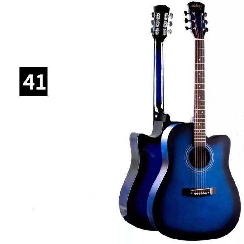 Acoustic Guitar Folk Instrument - 38 inch or 41 inch