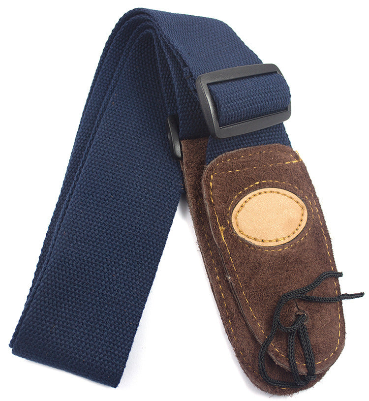 Cotton Guitar Universal Strap Cowhide Head