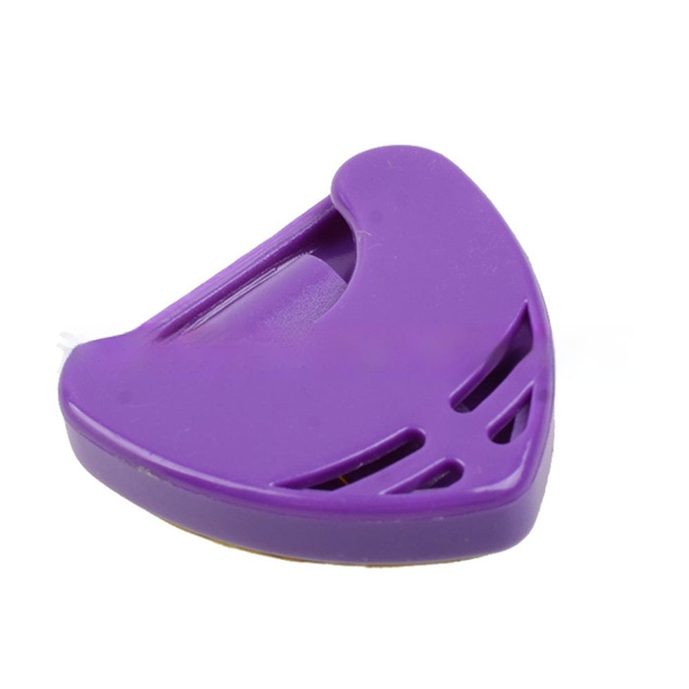 Triangle Guitar Pick or Plectrum Holder Colored Plastic Large Triangle