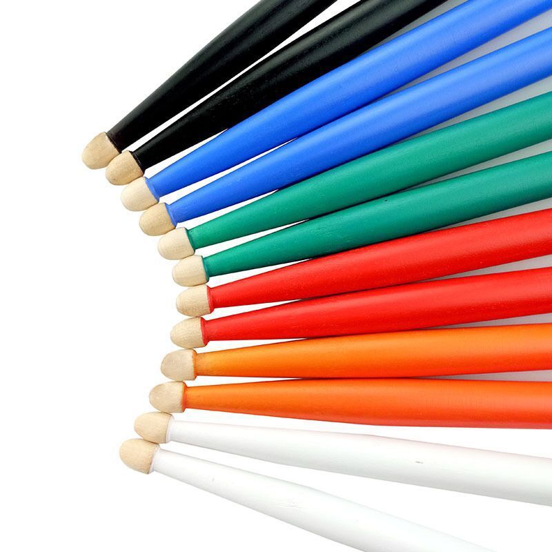 YAMAHA painted Drum Sticks multiple Color Varieties