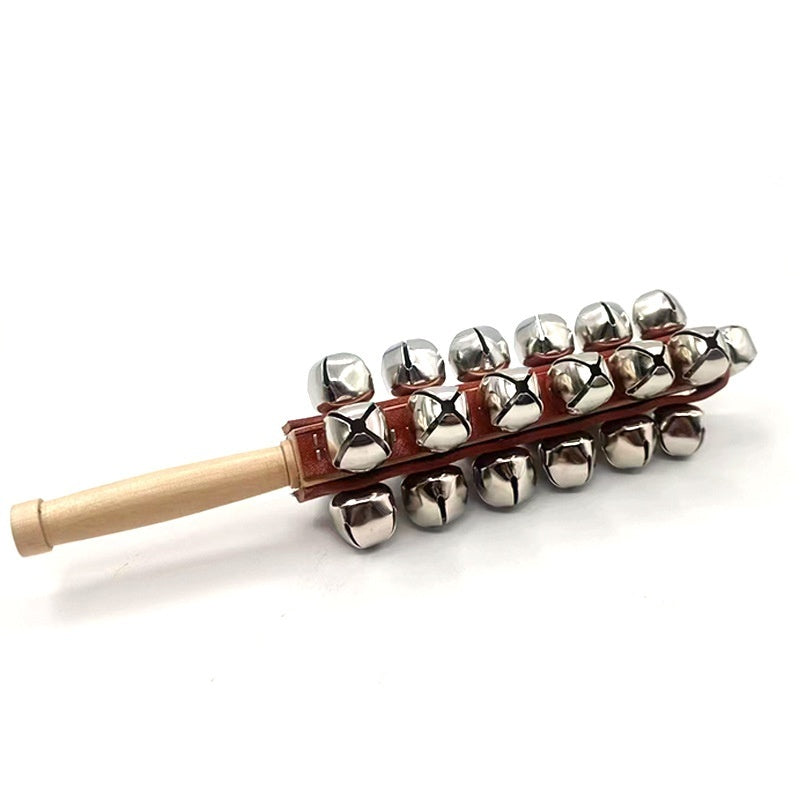 Early Education Hand bells Wooden Handle