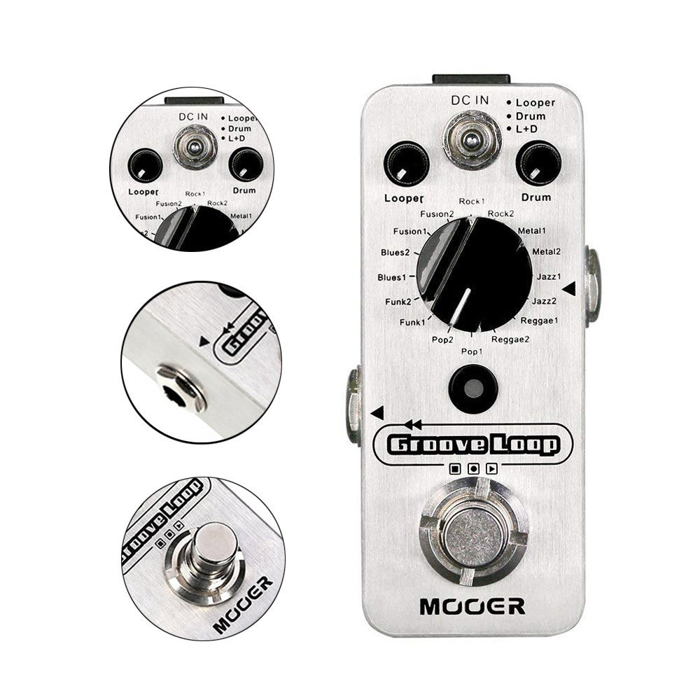Electric Guitar Looper Pedal