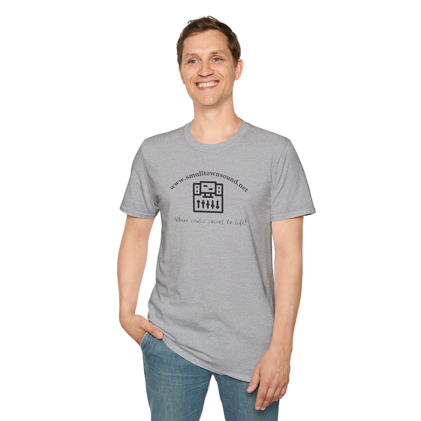 Studio T-Shirt, Small Town Sound -Unisex Soft style