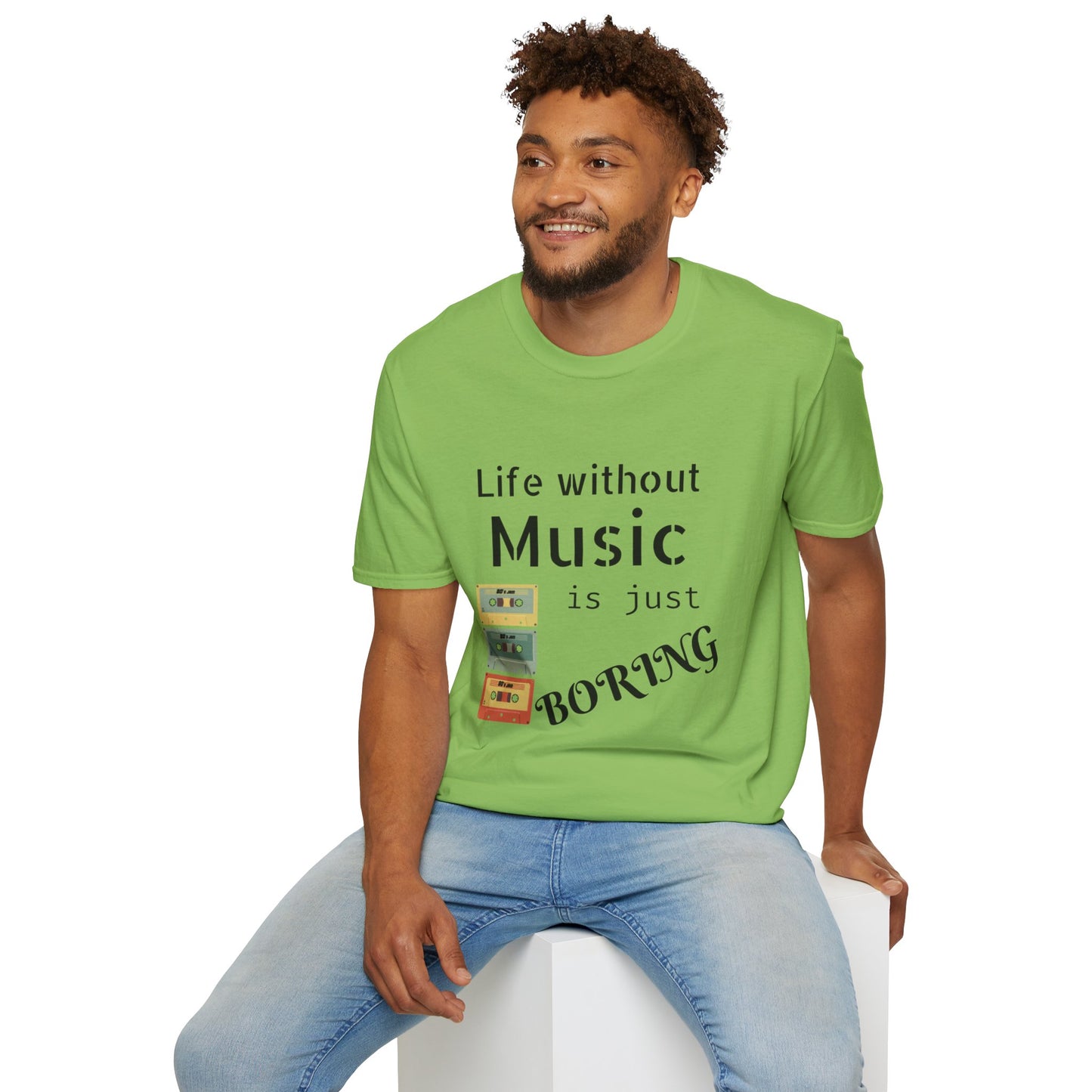 Life Without Music is Boring, T-Shirt