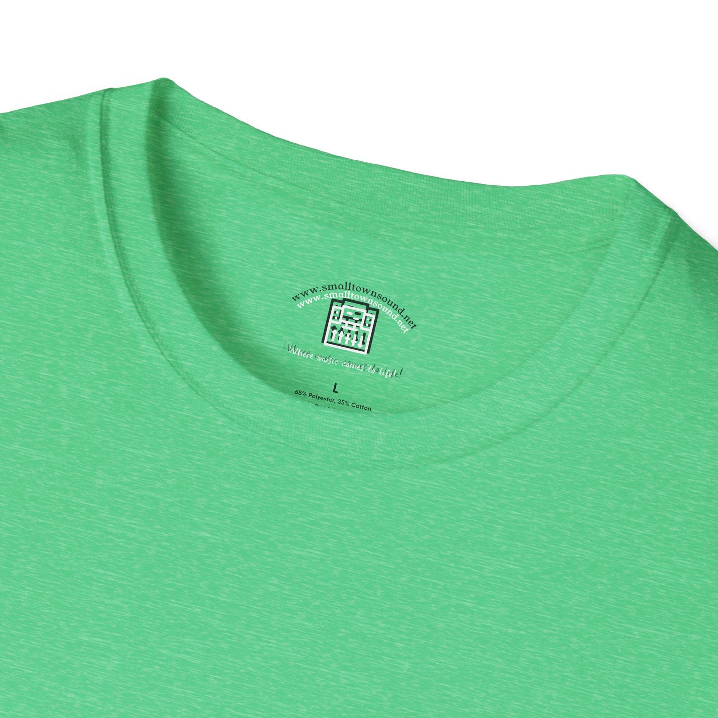 The Old Hippy, T-Shirt Small Town Sound with *BC* on the T,- Tee Shirt
