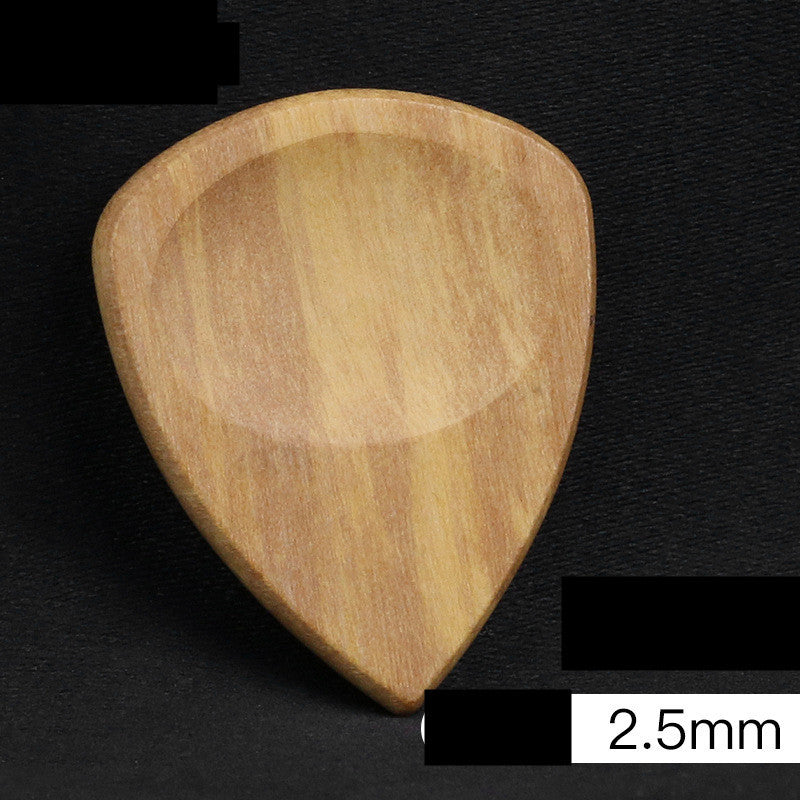 Solid Wood Acoustic Guitar Plectrum Set