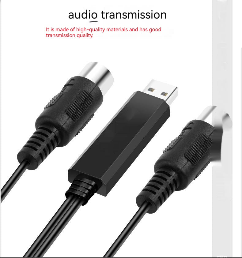 Electronic Keyboard USB Conversion Cable