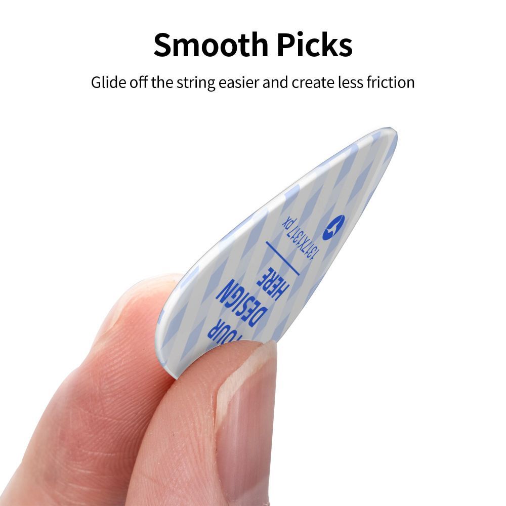 Smooth Edge Guitar 12 Pack Picks