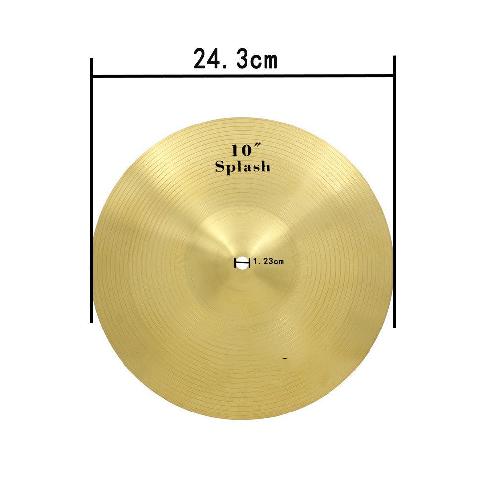 Cymbals - sizes 8-inch 10-inch 12-inch 14-inch 16-inch 18-inch 20-inch