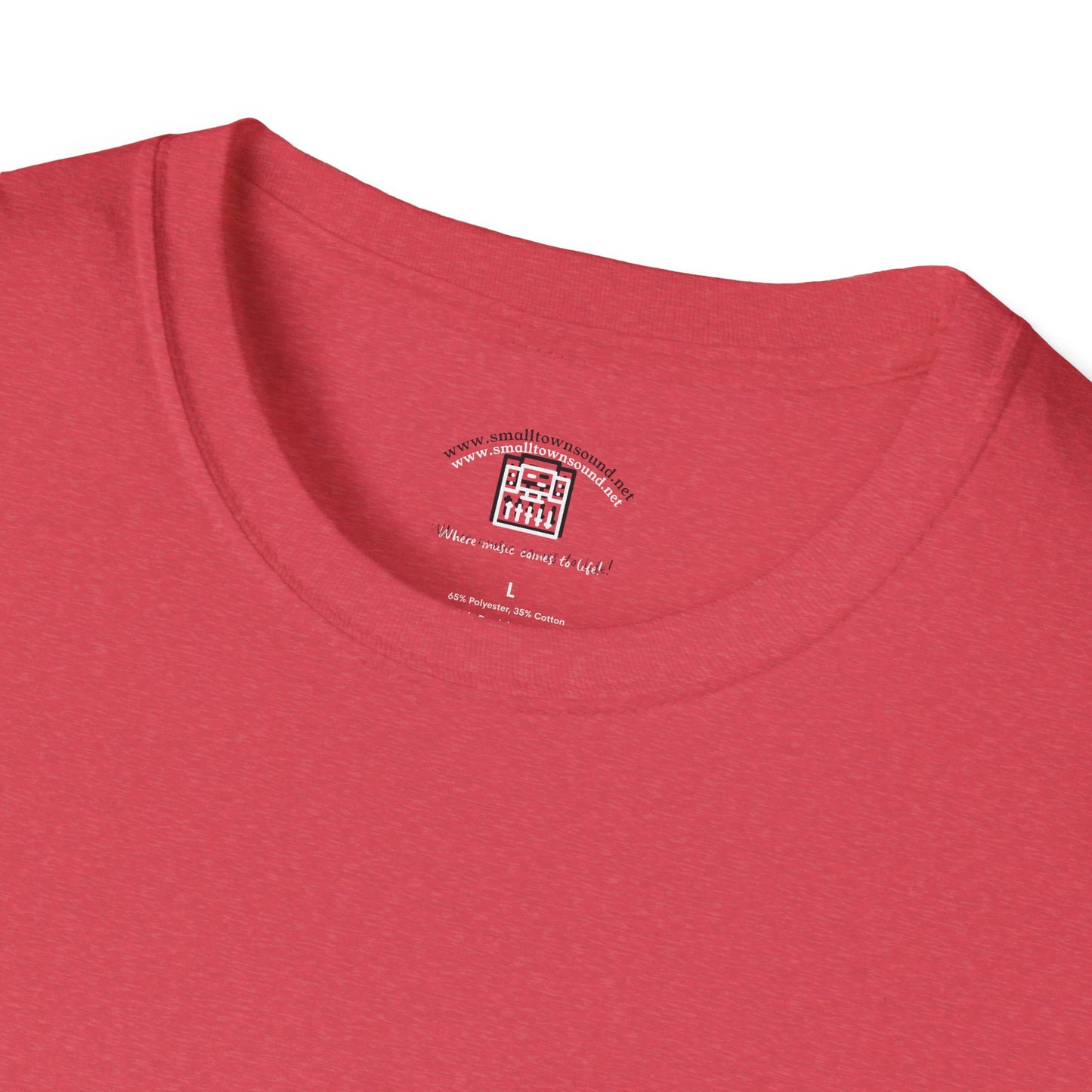 The Old Hippy, T-Shirt Small Town Sound with *BC* on the T,- Tee Shirt