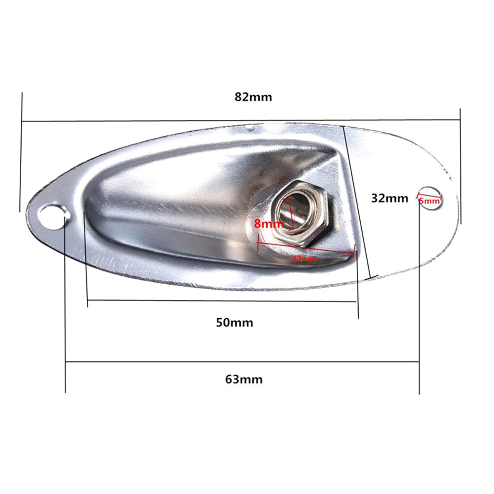 Boat Shaped Output Socket Suitable For Electric Guitar