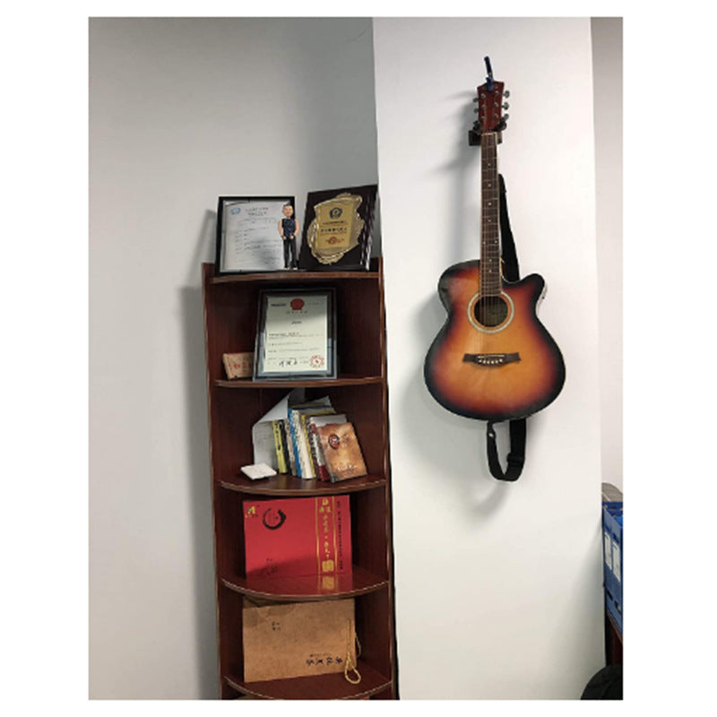 Classical Electric Guitar Wall Hanging Organizing System -Solid Wood Base Hook