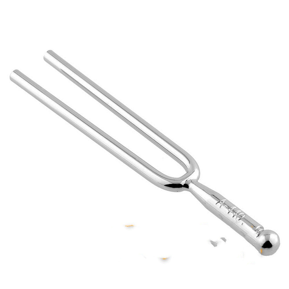 Round Tuning Fork A440HZ Standard A Tone Violin Tuning Fork Erhu String Musical Instrument Teaching 440 Ear Cleaning Tuning Fork