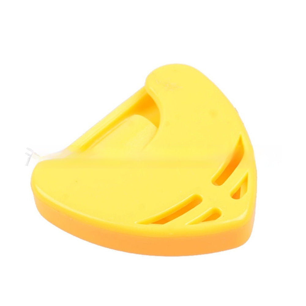 Triangle Guitar Pick or Plectrum Holder Colored Plastic Large Triangle