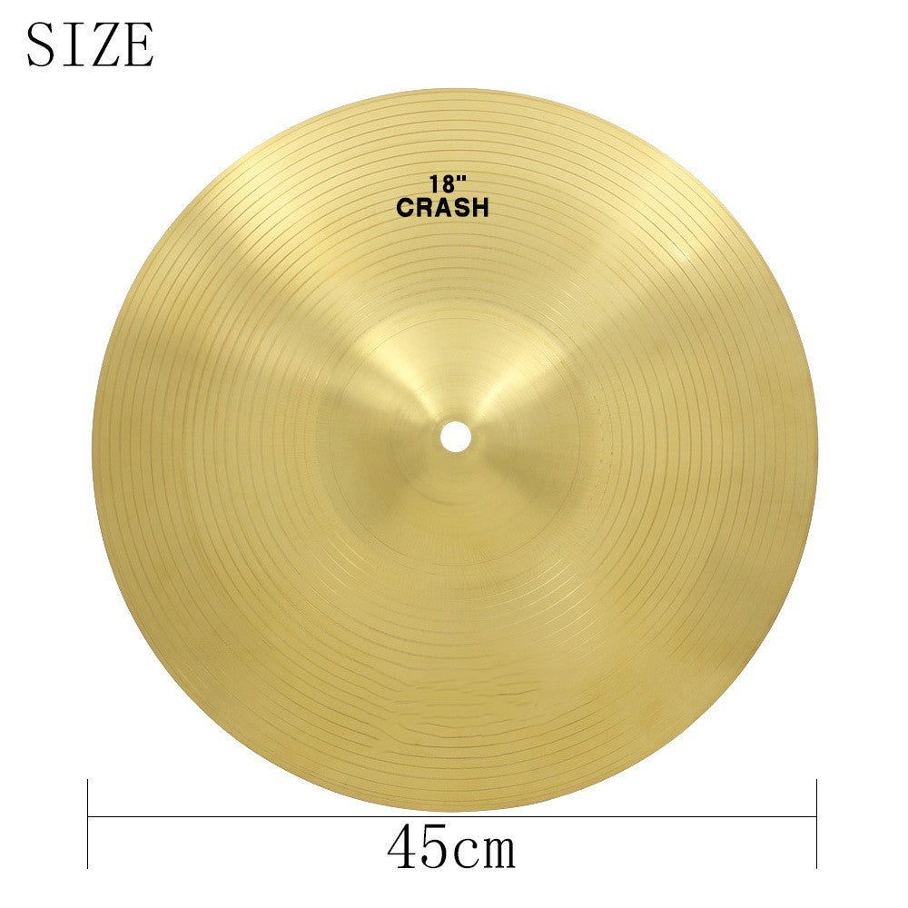 Cymbals - sizes 8-inch 10-inch 12-inch 14-inch 16-inch 18-inch 20-inch