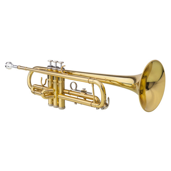 B-flat Tone Adjustable Trumpet Gold Finish
